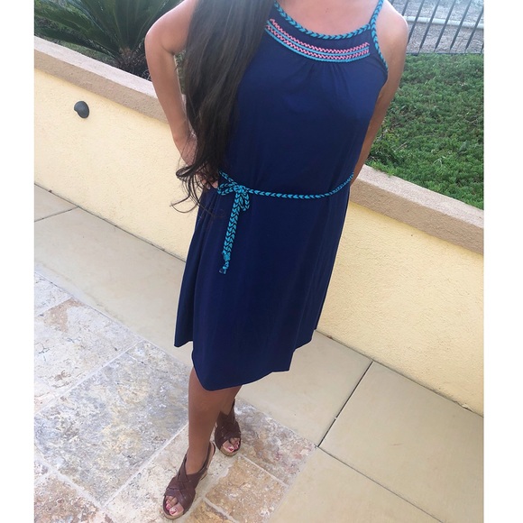 NINETY EIGHT Rope tie dress - Picture 1 of 2